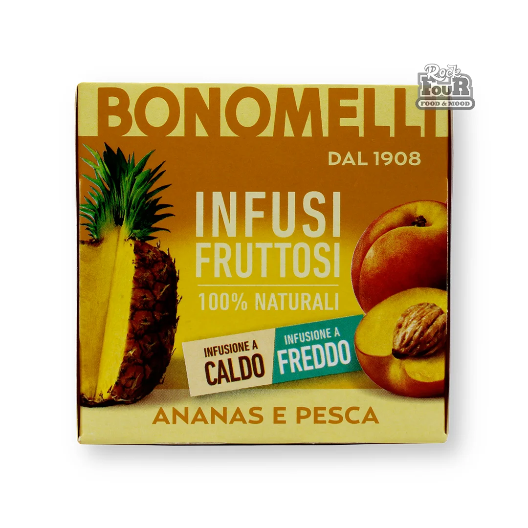Tea "Bonomelli" with pineapple and peach flavor 24g
